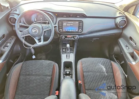 2021 Nissan Kicks Sr z USA, uszkodzony, nr VIN 3N1CP5DV0ML464414